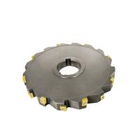 Фреза трехсторонняя 250х28х60 с механическим креплением тангенциально расположенных 4гр пл-н CNHQ 1606 Z=16 (2х8) AS390-250.28.08.D60 NOX «Русский Инструмент» (РИ)