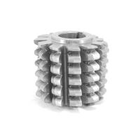 Фреза червячная для зубьев звездочек t=12,7 dр=7,75 Р6М5 (2523-0022) 90x80x32 (2гр.56 мин.) Львовский ИЗ Фреза червячная для зубьев звездочек t=12,7 dр=7,75 Р6М5 (2523-0022) 90x80x32 (2гр.56 мин.) Львовский ИЗ