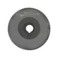 Фреза отрезная 80х2х22 Z=80 тип 1 со ступицей и ш/п HSS Nit ГОСТ 2679-93 Beltools