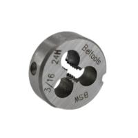 Плашка дюймовая 3/16'' 24 ниток BSW D=20мм резьба Уитворта Beltools Плашка дюймовая 3/16'' 24 ниток BSW D=20мм резьба Уитворта Beltools