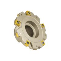 Фреза трехсторонняя 125х12х40 с механическим креплением 4гр пл-н с тан. креплением ZNHX 06 Z=10 (2х5) с фланцем AS490-R125.12.05.B40 «Русский Инструмент» (РИ)