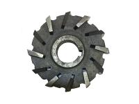 Фреза трехсторонняя 125х25х32 Z=12 со вставными рифлеными ножами Р6М5 ГОСТ 1669-78 Московский завод "Фрезер" Фреза трехсторонняя 125х25х32 Z=12 со вставными рифлеными ножами Р6М5 ГОСТ 1669-78 Московский завод "Фрезер"