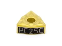 Пластина сменная шестигранная WNMG 060404-DF PC25C "ломаный треугольник" «Русский Инструмент» (РИ) Пластина сменная шестигранная WNMG 060404-DF PC25C "ломаный треугольник" «Русский Инструмент» (РИ)