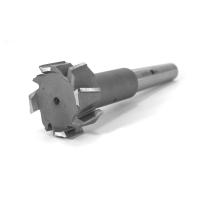 Фреза т-образная 50x22 HSS паз 28 (2252-0163) к/х КМ3 Z=6 зуб 2 разнонаправленный зуб ГОСТ 7063-72 Beltools