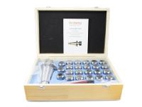 Патрон цанговый 7:24 К50 ER40 с комплектом цанг 3-26 (23шт) Beltools