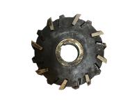 Фреза трехсторонняя 160х36х40 Z=16 со вставными рифлеными ножами Р18 ГОСТ 1669-78 Фреза трехсторонняя 160х36х40 Z=16 со вставными рифлеными ножами Р18 ГОСТ 1669-78