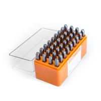 Клеймо буквенное 2 сталь 36 шт Клеймо буквенное 2 сталь 36 шт