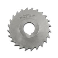 Фреза прорезная 100х1,6х27 Z=24 тип 3 со ступицей и ш/п HSS ГОСТ 2679-93 Beltools Фреза прорезная 100х1,6х27 Z=24 тип 3 со ступицей и ш/п HSS ГОСТ 2679-93 Beltools