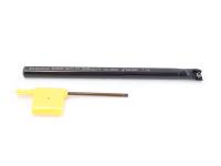 Резец расточной с ромбической пластиной D=8 L=125 S08K SCLCL 06 левый «Русский Инструмент» (РИ)