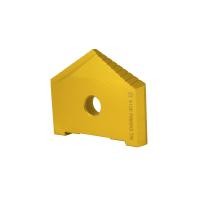 Сверло перовое (пластина) 100 Р6М5К5(M35) по металлу TiN 2000-1265 ГОСТ 25526-82 «Русский Инструмент» (РИ)