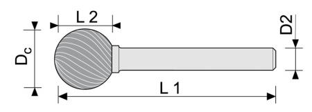 Сферическая (D)  Сферическая (D)