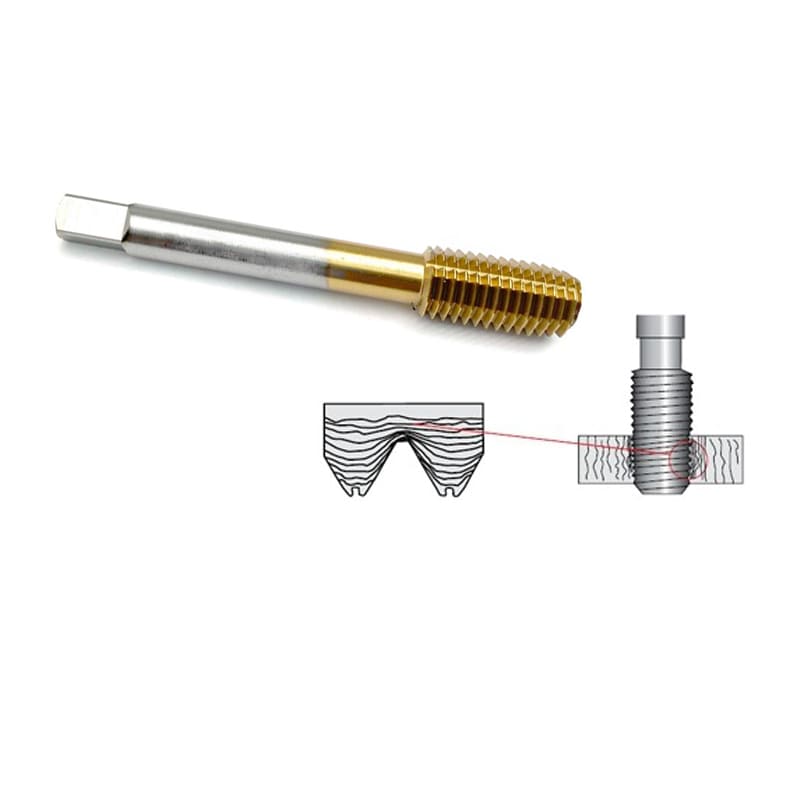 Накатка резьбы метчиками-раскатниками Накатка резьбы метчиками-раскатниками