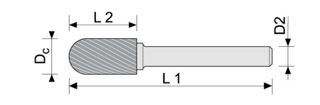Сфероцилиндрические борфрезы (С) Сфероцилиндрические борфрезы (С)