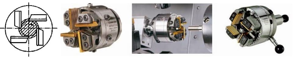 Резьбонарезная головка с комплектом гребенок из 4 шт Резьбонарезная головка с комплектом гребенок из 4 шт