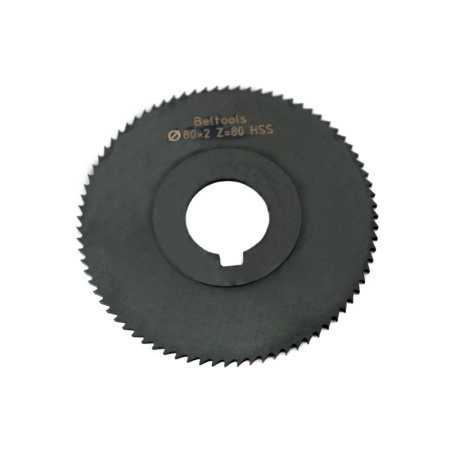 Фреза прорезная 80х2х22 Z=80 тип 1 со ступицей и ш/п HSS Nit ГОСТ 2679-93 Beltools Фреза прорезная 80х2х22 Z=80 тип 1 со ступицей и ш/п HSS Nit ГОСТ 2679-93 Beltools