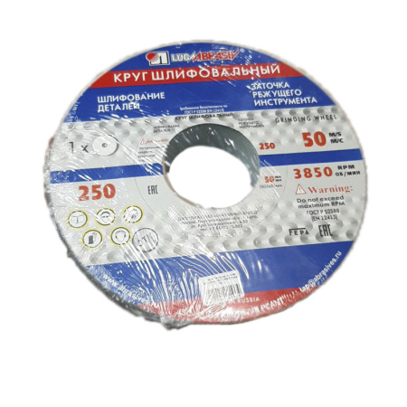 Круг шлифовальный ПП 25А 250х40х76 СМ(K,L) 40 Круг шлифовальный ПП 25А 250х40х76 СМ(K,L) 40