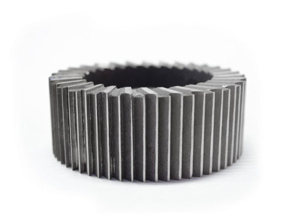 Фреза торцовая 90х35х19 Р6М5 Z=30 торцевая сторона, Z=60 по цилиндр. части без шпон паза, цельная