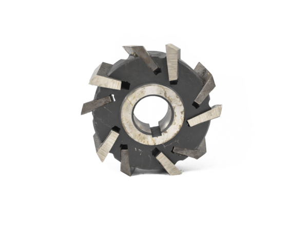 Фреза трехсторонняя 125х32х32 Z=10 со вставными рифлеными ножами Р6М5 ГОСТ 1669-78 Фреза трехсторонняя 125х32х32 Z=10 со вставными рифлеными ножами Р6М5 ГОСТ 1669-78