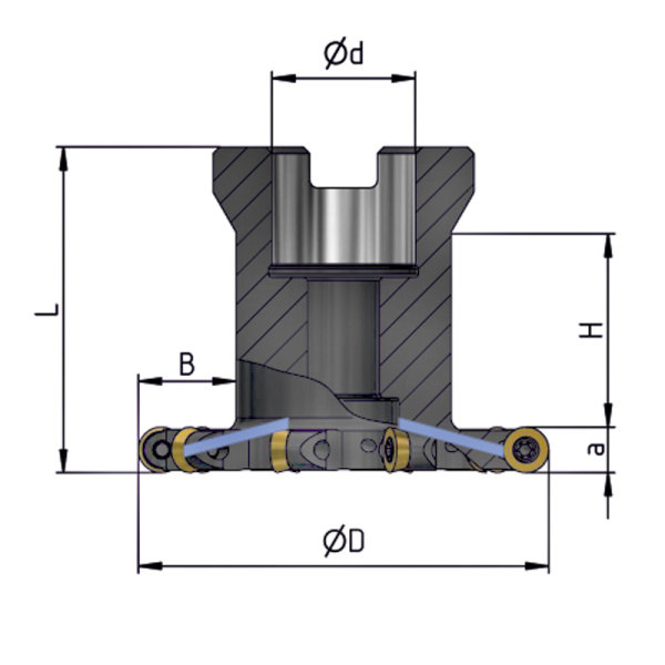 Фреза дисковая 63х8х22 R=4 с механическим креплением круглых пл-н RDEW 0803MOT Z=8 СОЖ AS100-R063.08.08.A22.C NOX «Русский Инструмент» (РИ) Фреза дисковая 63х8х22 R=4 с механическим креплением круглых пл-н RDEW 0803MOT Z=8 СОЖ AS100-R063.08.08.A22.C NOX «Русский Инструмент» (РИ)