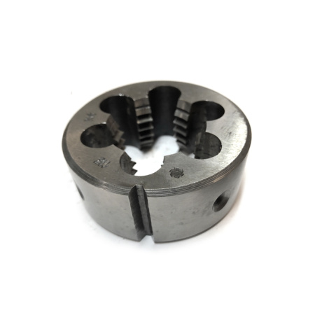 Плашка дюймовая 1 1/2'' 6 ниток BSW D=75мм резьба Уитворта Московский завод "Фрезер" Плашка дюймовая 1 1/2'' 6 ниток BSW D=75мм резьба Уитворта Московский завод "Фрезер"