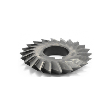 Фреза двухугловая несимметричная насадная 80х16х50грх15гр Р6М5 dпос=22мм