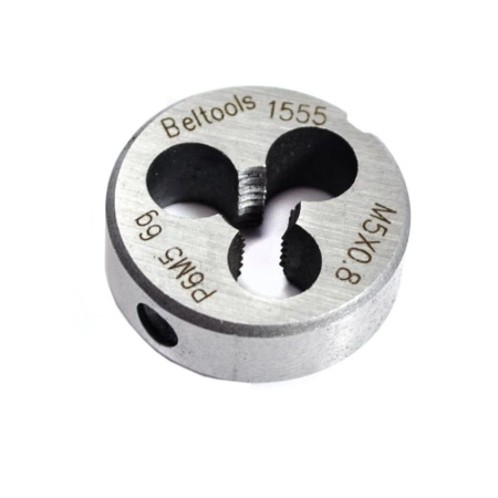 Плашка М5х0,8 6g Р6М5 D=20мм (2650-1555) Beltools Плашка М5х0,8 6g Р6М5 D=20мм (2650-1555) Beltools