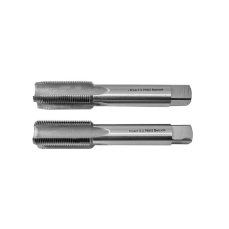 Метчик М24х1,5 машинно-ручной Р6М5 2шт компл. исп1 ГОСТ 3266-81 Beltools