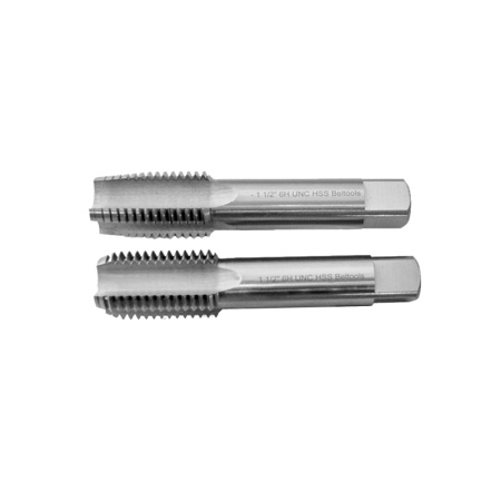 Метчик дюймовый 1 1/2'' 6 ниток UNC машинно-ручной HSS 2шт компл. исп1 Beltools Метчик дюймовый 1 1/2'' 6 ниток UNC машинно-ручной HSS 2шт компл. исп1 Beltools