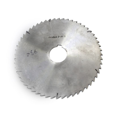 Фреза прорезная 160х2,5х32 Z=63 тип 2 без ступицы, с ш/п Р18 Минский ИЗ Фреза прорезная 160х2,5х32 Z=63 тип 2 без ступицы, с ш/п Р18 Минский ИЗ