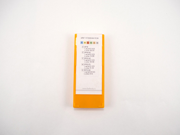 Пластина сменная параллелограммная APKT 11T308-RM PC35 «Русский Инструмент» (РИ) Пластина сменная параллелограммная APKT 11T308-RM PC35 «Русский Инструмент» (РИ)