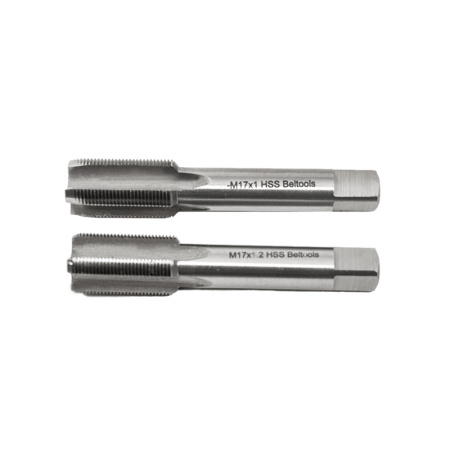 Метчик М17х1 машинно-ручной HSS 2шт компл. исп1 ГОСТ 3266-81 Beltools
