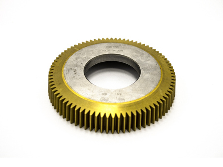 Долбяк дисковый М1,25 Z=80 А Р6М5 износостойкое покрытие dо=100мм (2530-0195) 20гр dпос=44,45мм Долбяк дисковый М1,25 Z=80 А Р6М5 износостойкое покрытие dо=100мм (2530-0195) 20гр dпос=44,45мм