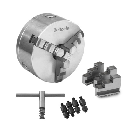 Патрон токарный 160-ПТ 3-x кулачковый (7100-0029П) К11/С5 с обратными кулачками Beltools Патрон токарный 160-ПТ 3-x кулачковый (7100-0029П) К11/С5 с обратными кулачками Beltools