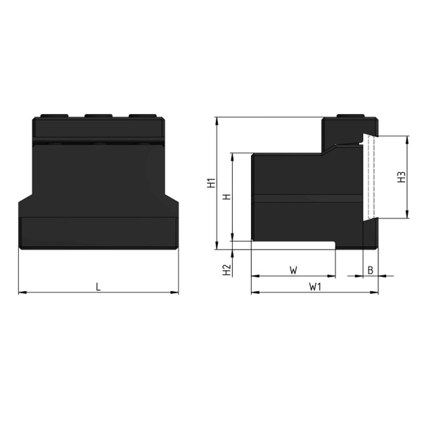 Блок для крепления отрезных лезвий 20х19х100 TTBU20-32 «Русский Инструмент» (РИ) Блок для крепления отрезных лезвий 20х19х100 TTBU20-32 «Русский Инструмент» (РИ)