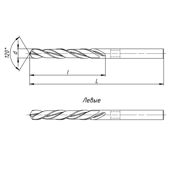 Сверло 9,8 мм Р6М5 левое ц/х ГОСТ 10902-77 Оренбургский ИЗ Сверло 9,8 мм Р6М5 левое ц/х ГОСТ 10902-77 Оренбургский ИЗ
