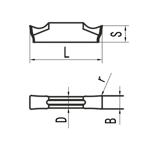 Пластина для отрезания и точения канавок MGMN250-M MP25G «Русский Инструмент» (РИ) Пластина для отрезания и точения канавок MGMN250-M MP25G «Русский Инструмент» (РИ)