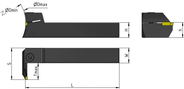 Резец для обработки торцевых канавок 20х20х125 MGFVL320-44/62-T15 левый «Русский Инструмент» (РИ) Резец для обработки торцевых канавок 20х20х125 MGFVL320-44/62-T15 левый «Русский Инструмент» (РИ)