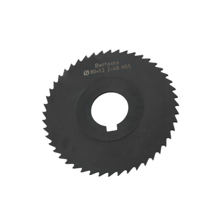 Фреза прорезная 80х1,2х22 Z=48 тип 2 со ступицей и ш/п HSS Nit ГОСТ 2679-93 Beltools Фреза прорезная 80х1,2х22 Z=48 тип 2 со ступицей и ш/п HSS Nit ГОСТ 2679-93 Beltools