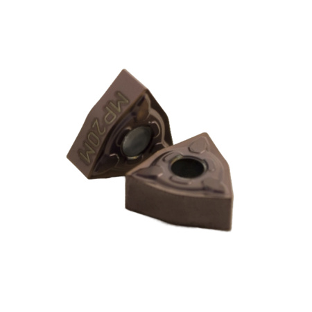 Пластина сменная шестигранная WNMG 060404-SF MP20M "ломаный треугольник" «Русский Инструмент» (РИ)