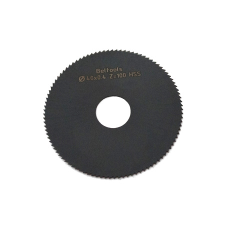 Фреза прорезная 40х0,4х10 Z=100 тип 1 без ступицы, без ш/п HSS Nit ГОСТ 2679-93 Beltools Фреза прорезная 40х0,4х10 Z=100 тип 1 без ступицы, без ш/п HSS Nit ГОСТ 2679-93 Beltools