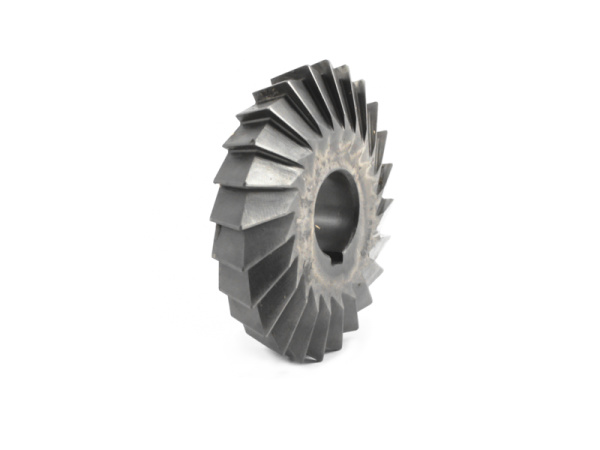 Фреза двухугловая несимметричная насадная 40х10х85грх15гр Р6М5 dпос=16мм Фреза двухугловая несимметричная насадная 40х10х85грх15гр Р6М5 dпос=16мм