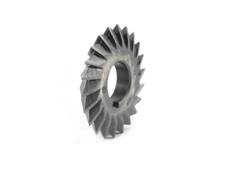 Фреза двухугловая несимметричная насадная 40х6х55гр Р6М5 dпос=16мм Фреза двухугловая несимметричная насадная 40х6х55гр Р6М5 dпос=16мм