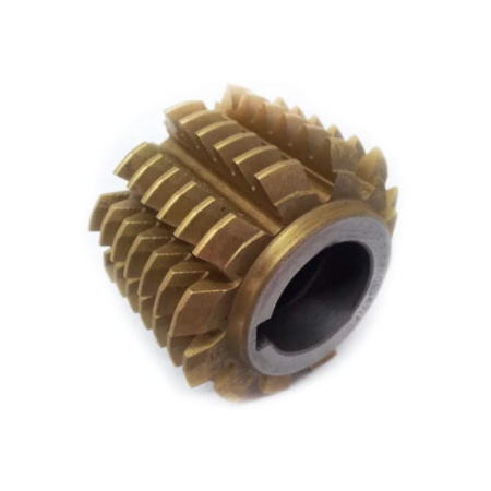 Фреза червячная для зубьев звездочек t=12,7 dр=7,75 C Р6М5К5 износостойкое покрытие (2523-0022) 90x80x32 (2гр.56 мин.) Львовский ИЗ Фреза червячная для зубьев звездочек t=12,7 dр=7,75 C Р6М5К5 износостойкое покрытие (2523-0022) 90x80x32 (2гр.56 мин.) Львовский ИЗ