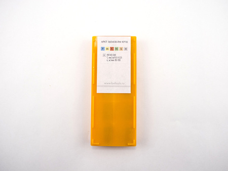 Пластина сменная параллелограммная APKT 160408-RM KP10 «Русский Инструмент» (РИ) Пластина сменная параллелограммная APKT 160408-RM KP10 «Русский Инструмент» (РИ)