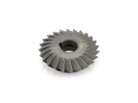 Фреза двухугловая несимметричная насадная 80х20х70грх15гр Р6М3 dпос=22мм Сестрорецкий ИЗ