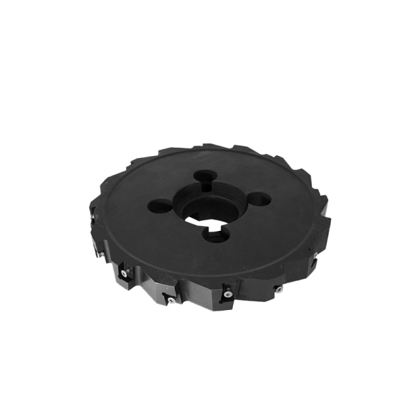 Фреза трехсторонняя 250х28х60 с механическим креплением тангенциально расположенных 4гр пл-н CNHQ 1606 Z=16 (2х8) с фланцем AS390-R250.28.08.C60 NOX «Русский Инструмент» (РИ)