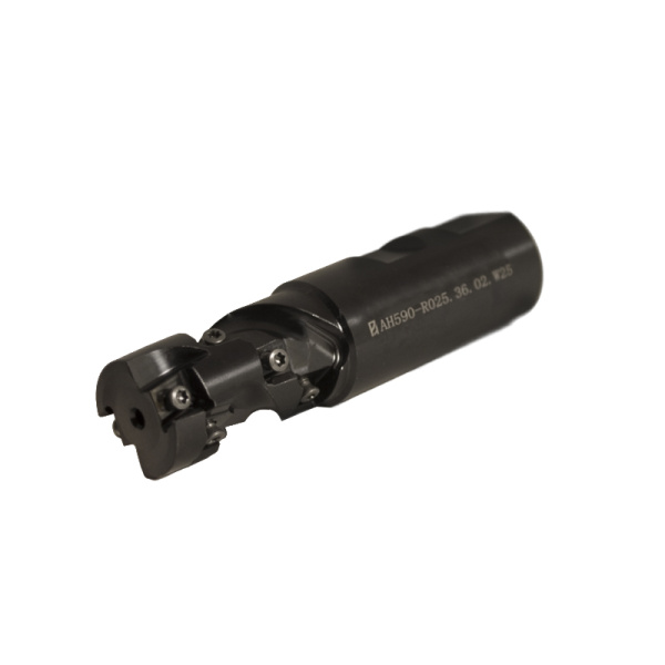 Фреза торцово-цилиндрическая 25x36x100 "кукуруза" с механическим креплением тангенциально расположенных 4гр пл-н LNHQ 0904 Z=2 ц/х Weldon 25 AH590-R025.36.02.W25 «Русский Инструмент» (РИ)