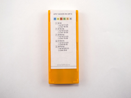 Пластина сменная параллелограммная APKT 160408-RM MP15 «Русский Инструмент» (РИ) Пластина сменная параллелограммная APKT 160408-RM MP15 «Русский Инструмент» (РИ)