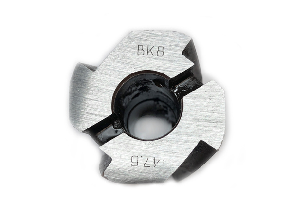 Зенкер насадной 47,6 ВК8 L=50мм dпос=19мм ХЗТМ им.Малышева Зенкер насадной 47,6 ВК8 L=50мм dпос=19мм ХЗТМ им.Малышева