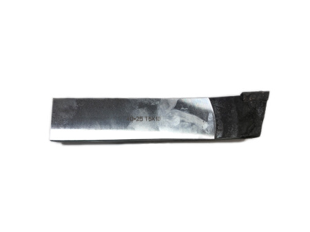 Резец проходной упорный изогнутый 40х25х200 Т5К10 левый Храпуновский ИЗ Резец проходной упорный изогнутый 40х25х200 Т5К10 левый Храпуновский ИЗ